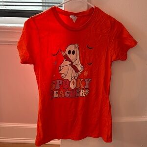 Spooky Teacher Tshirt, Amazon, Size Small